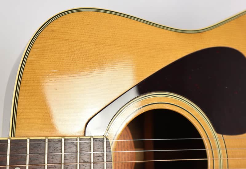 Vintage Yamaha Japan FG-201 Mahogany Natural Acoustic Guitar | Reverb