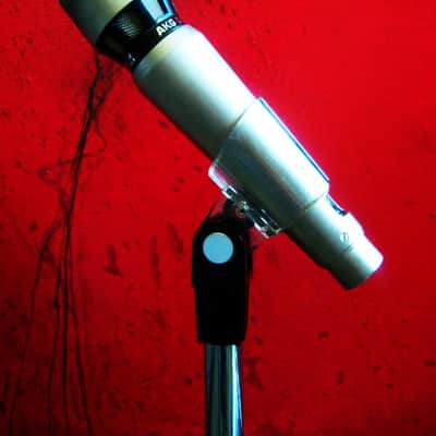 Vintage 1970's AKG D 1000E Cardioid Dynamic Microphone Low Z w mic clip # 8 image 8