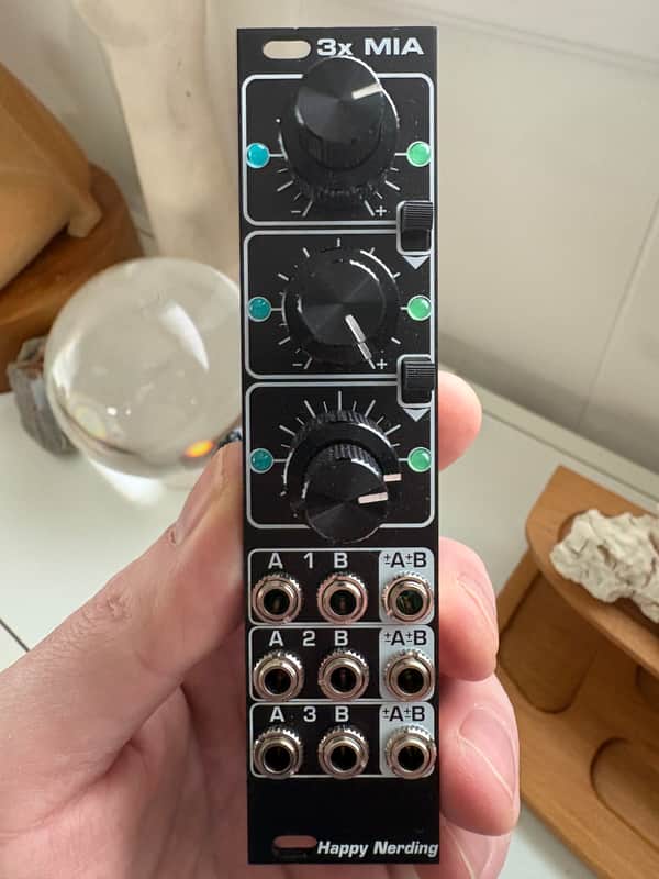 Happy Nerding 3xMIA - Black image 1