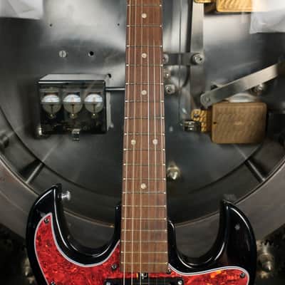 Modified Teisco Partscaster Red Burst Electric Guitar image 3