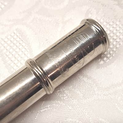Vintage Buescher Aristocrat Flute with Case Selmer Era Lot 82-453 image 3