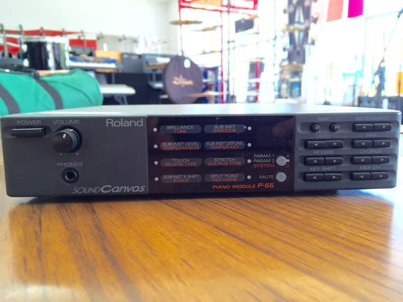 Roland P-55 Sound Canvas Piano Module image 2
