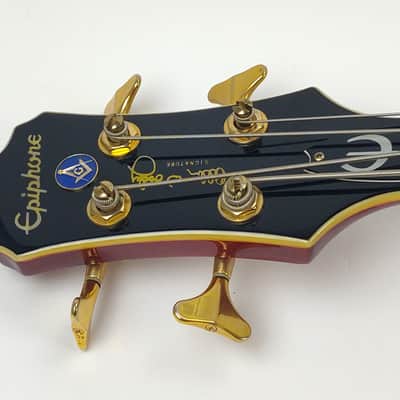 Epiphone Allen Woody Rumblekat 2015 - Present - Wine Red image 15