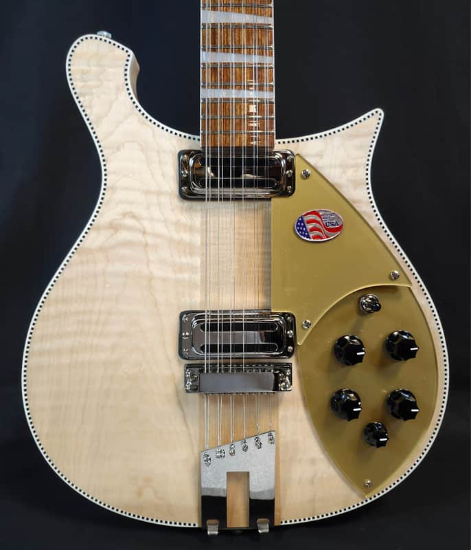 Rickenbacker 660/12 Maple Glo 12-String, Toaster Pickups, Wide Neck, w/HSC 2026 image 1
