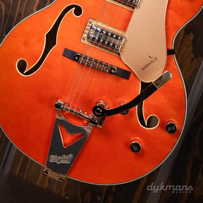 Gretsch Synchromatic Nashville Hollow Body Single-Cut with Bigsby Orange Stain Bild 3