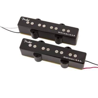 Fender 099-2262-000 Gen 4 Noiseless Jazz Bass Pickup Set 2010s - Black image 2