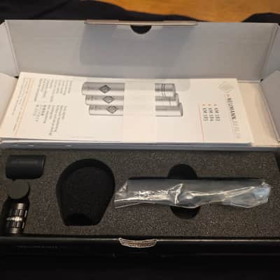 Neumann KM 183 mt Small Diaphragm Omnidirectional Condenser Microphone 1993 - Present - Matte Black image 12