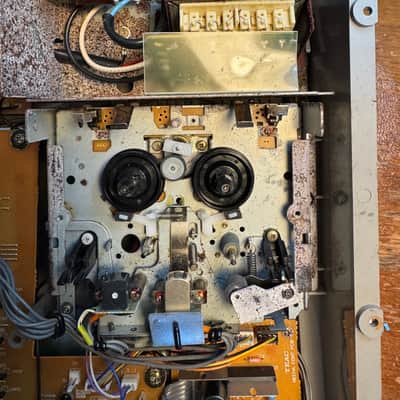 TASCAM 464 Portastudio 4-Track Cassette Recorder 1990s - Gray image 12