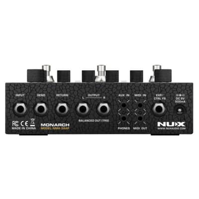 New NUX NMA-3AAP Amp Academy Stomp Multi Effects Amp Modeler Guitar Pedal image 2