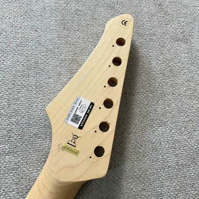Maple Wood Guitar Neck, 22 Frets Rosewood Fingerboard image 8