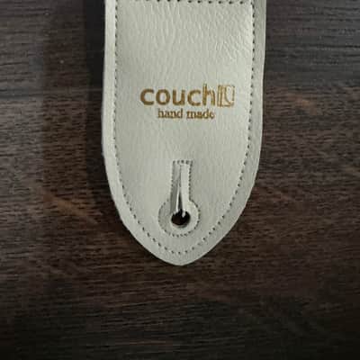Couch Paisley Ivory Guitar Strap 2024 - Vegan Leather image 3