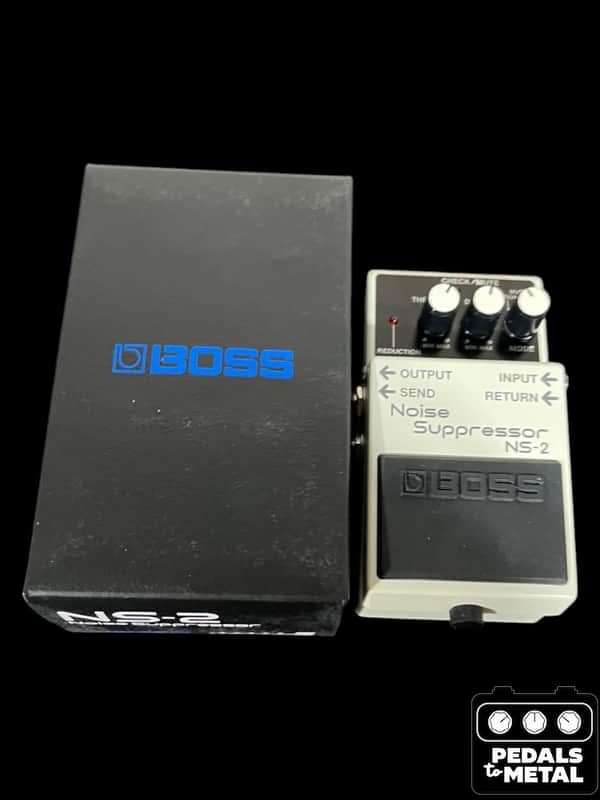 Boss NS-2 Noise Suppressor (Silver Label) 1989 - Present - White - X16597 image 1