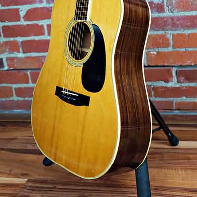 Takamine F-360s Martin D-28 Copy Lawsuit Era Jerry Garcia  Natural 1980 With Gator Case image 7