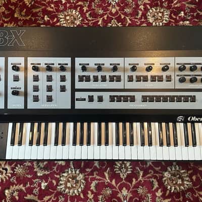 Oberheim OB-X Solid Walnut Replacement Wood Sides image 3