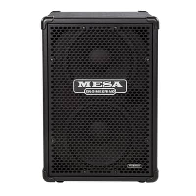Mesa Boogie Subway 2x12 Vertical Bass Cabinet - Black Bronco w/ Black Metal Grille image 2