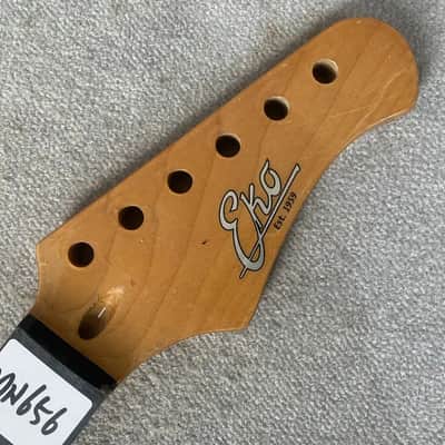 Eko Maple Wood Guitar Strat Style Neck, Rosewood Fingerboard 22 Frets image 6
