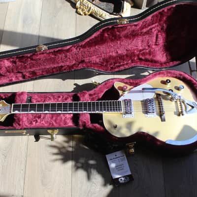 GRETSCH "G6134T Limited Edition Penguin™ with Bigsby®, Ebony Fingerboard, Casino Gold" HARDCASE, 4, 2 KG image 15