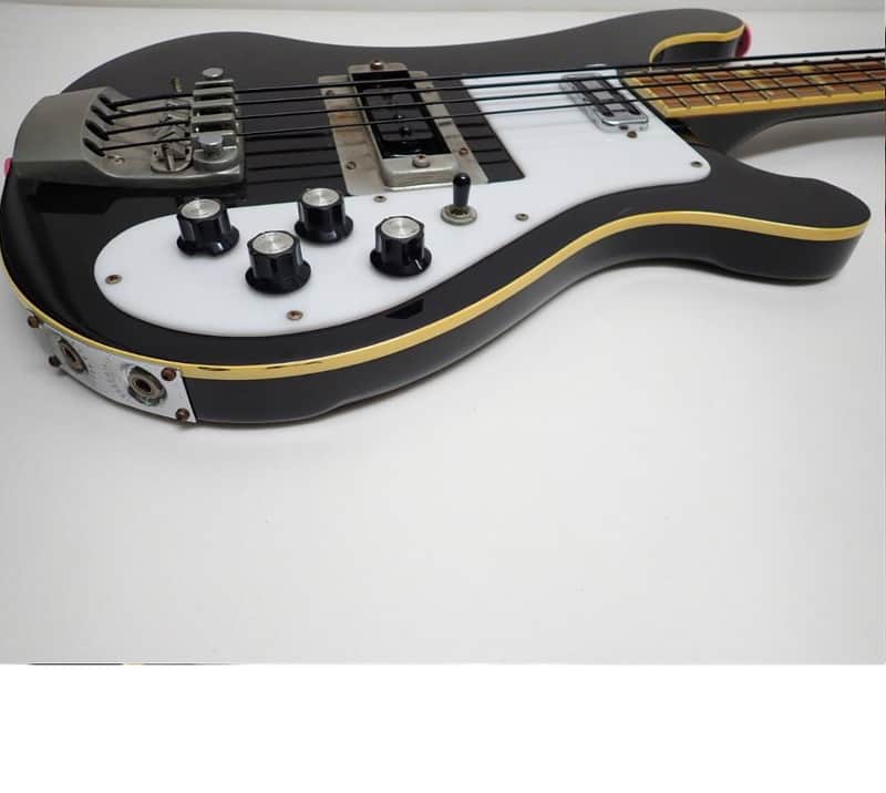 Fernandes RB-80 1980 Black & Chrome RB bass: Neck-thru | Reverb Canada