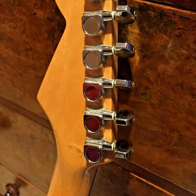 1989 Fender Squier Bullet Stratocaster, made in Korea, with good padded bag image 8