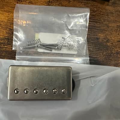 Lindy Fralin Pure P.A.F Humbucker Neck Pickup - Raw Nickel image 4