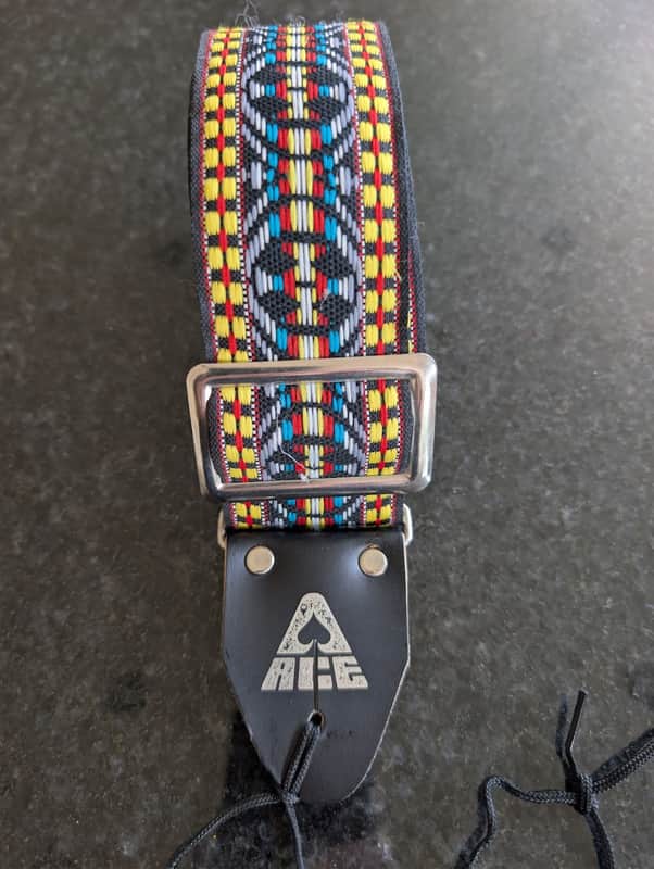 Vintage 60’s / 70's ACE 2" Wide Guitar Strap Original Made in USA image 1