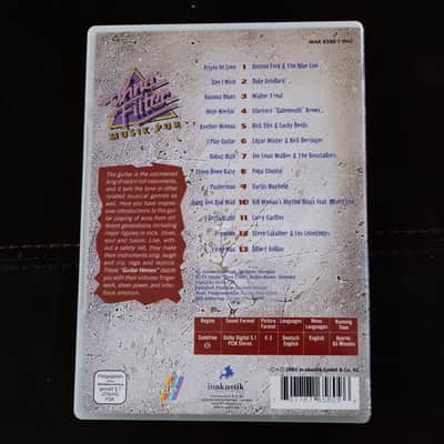 Inakustik Guitar Heroes in Concert featuring Clarence "Gatemouth" Brown, Larry Carlton, Albert Collins. Robben Ford, Steve Lukather, Edgar Winter, and More REGION FREE DVD image 2