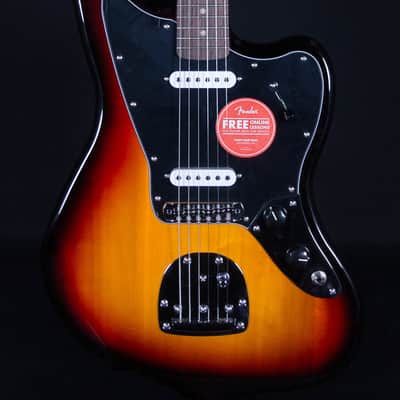 Squier Affinity Jaguar, Laurel FB, 3-Color Sunburst image 1