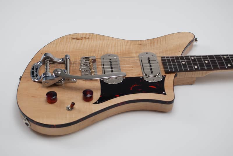 Lord Guitars Mystic Deluxe 2021 Natural Satin image 1