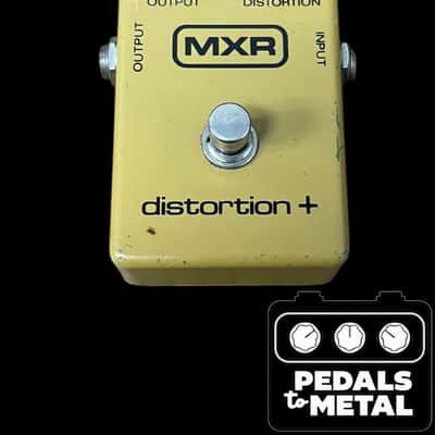 MXR MX-104 Block Distortion + 1975 - 1984 - Yellow X8024 image 1