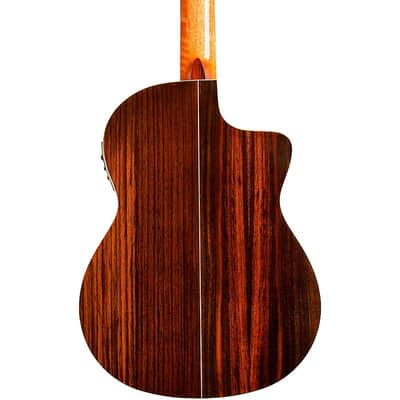 Cordoba GK Studio Negra Left-Handed Flamenco Acoustic-Electric Guitar Regular Natural image 2