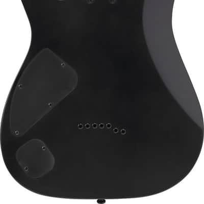Ibanez RGIXL7-BKF Iron Label RG Electric Guitar 7-String - Black Flat image 14