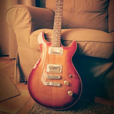 Cort M520 M-520 Cherry Sunburst, made in Korea image 2