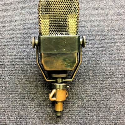 BBC Marconi Type A Ribbon Mic 1940s - 1950-s Antique Bronze image 1