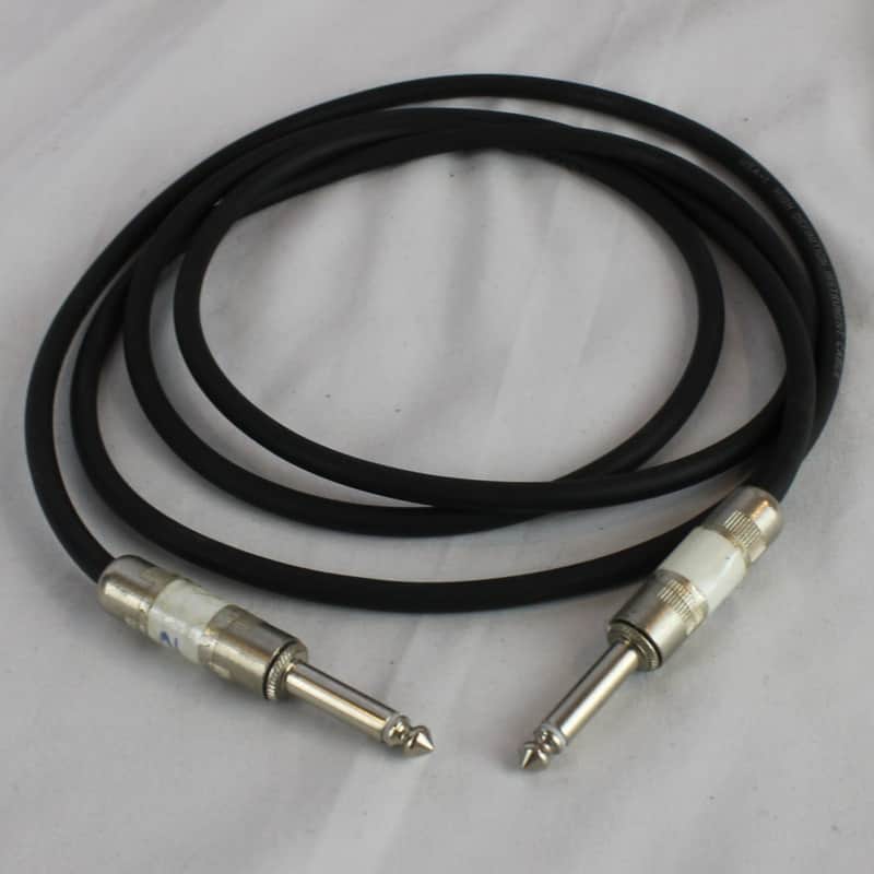 USA-1 Instrument Cable ~8Ft Mono 1/4" Male to Mono 1/4" Male image 1