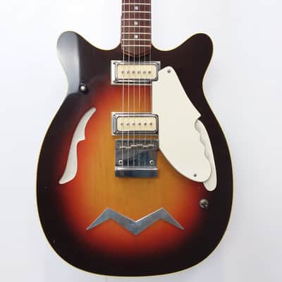 Vintage MICRO FRETS WANDERER ELECTRIC GUITAR Sunburst image 2