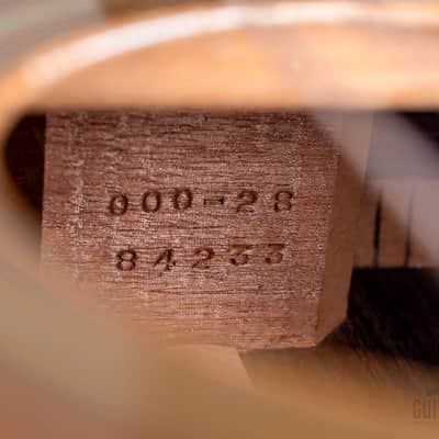 1943 Martin 000-28 Herringbone Wartime Acoustic Guitar, One Family-Owned w/ Case image 6