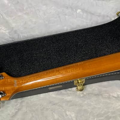 NEW! Gibson Dealer Select Custom Shop Les Paul Custom AAA Figured Flame Top - Transparent Black / Natural Back - Authorized Dealer - Curly Monster Flame! WOW! 8.9 lbs - G06798 image 12