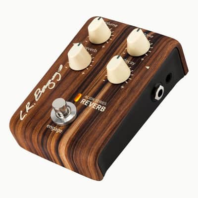 LR Baggs Align Series Reverb Acoustic Guitar Effects Pedal Bundle w/ 12x Picks and Liquid Audio Polishing Cloth image 3