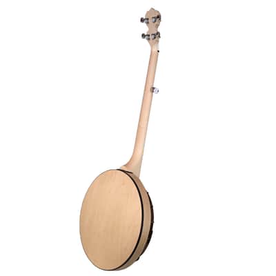Deering Goodtime Two (2) LEFT HANDED 5-String Maple Resonator Bluegrass Banjo Bronze Powercoat Hardware, Art Deco Inlay with Instrument Alley Hard Case, Tuner, Picks, Bundle image 10