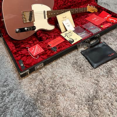 Fender American Original '60s Telecaster with Rosewood Fretboard 2020 - 2022 - Burgundy Mist Metallic image 1