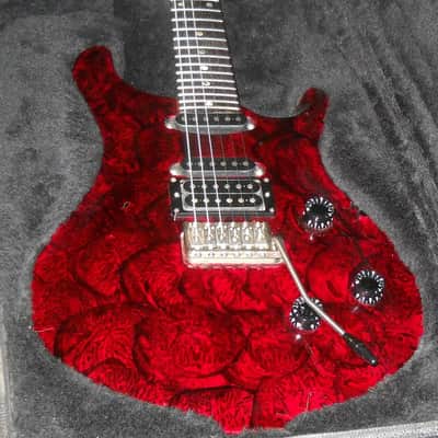 PRS Standard 24 Studio 1988 Red Multifoil *super rare* with up bend trem Route image 1
