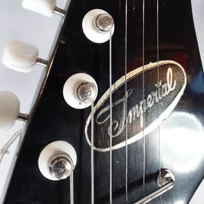 Vintage Imperial Made in Japan Electric Guitar 1970 Tobacco Burst image 7