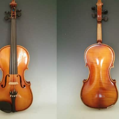 German Made Franz Josef Pfretschner Copy 4/4 Violin  Shop-Tested Set/up image 1