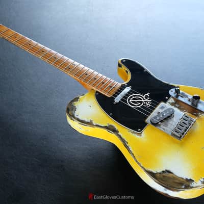 Fender Telecaster Yellow Heavy Aged Heavy Relic Bild 2