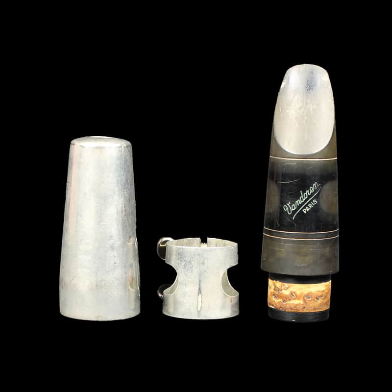 Vandoren 2RV Bb Clarinet Mouthpiece, Ligature, Cap image 1