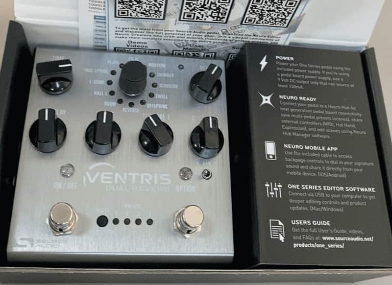 Source Audio Ventris Dual Reverb Pedal image 1