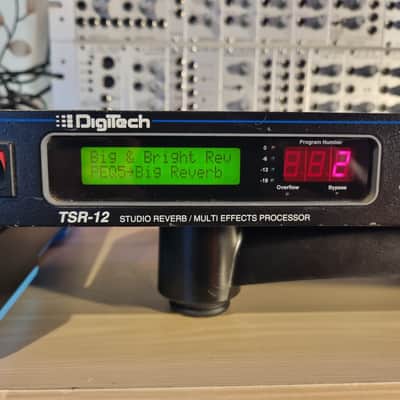 DigiTech TSR-12 True Stereo Reverb / Multi-Effects Processor 1990s - Black image 5