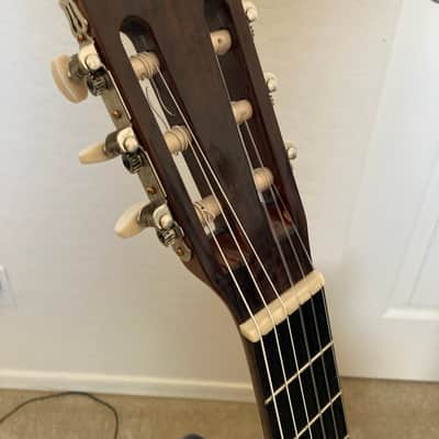 Washburn c104 sce  acoustic electric classical guitar natural image 18