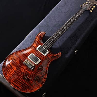 Paul Reed Smith (PRS) 2015 Wood Library P24 Trem Orange Tiger Pattern Regular Neck [15 221287] (05/07) image 8