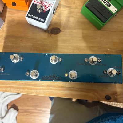 Pacific Custom Pedals Analog Patch Switcher 2010s - Blue image 1